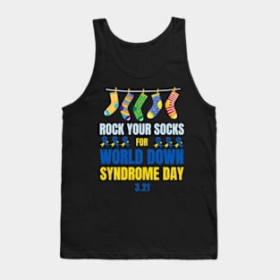 Rock Your Socks for World Down Syndrome Day Tank Top